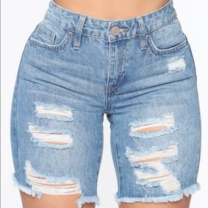 Jean shorts